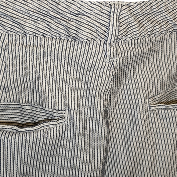 90s Y2K Kathy Ireland Pinstripe Crop Pants - Size 10 - Picture 6 of 9